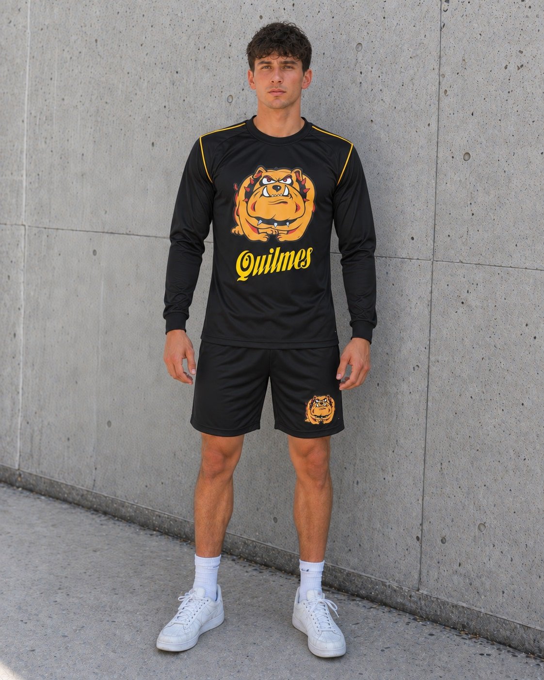 Camiseta de arquero Vélez Sarsfield Chilavert 1996-97 en tela SET negra