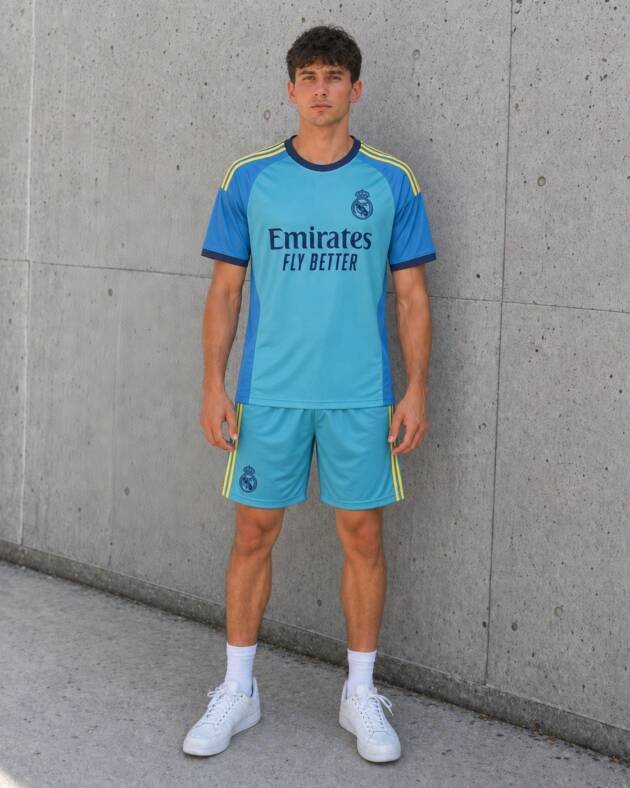 Camiseta y short Arquero Real Madrid 2026-27