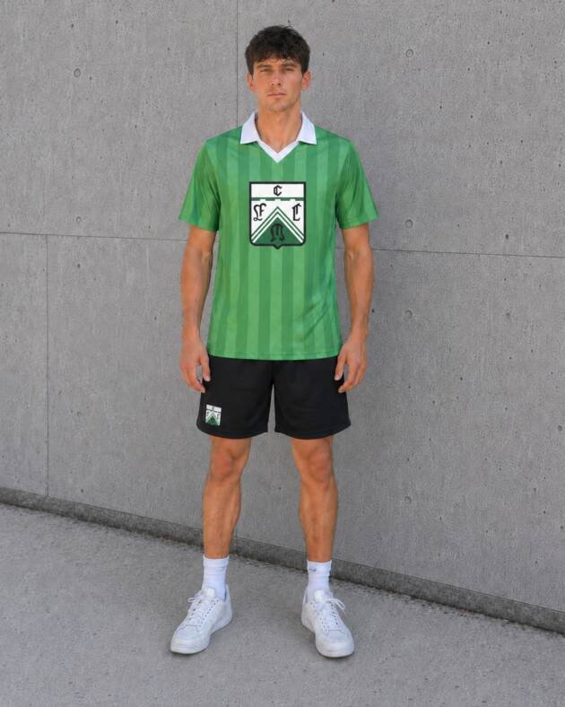 Camiseta Ferro Carril Oeste 1986-87 vista de frente