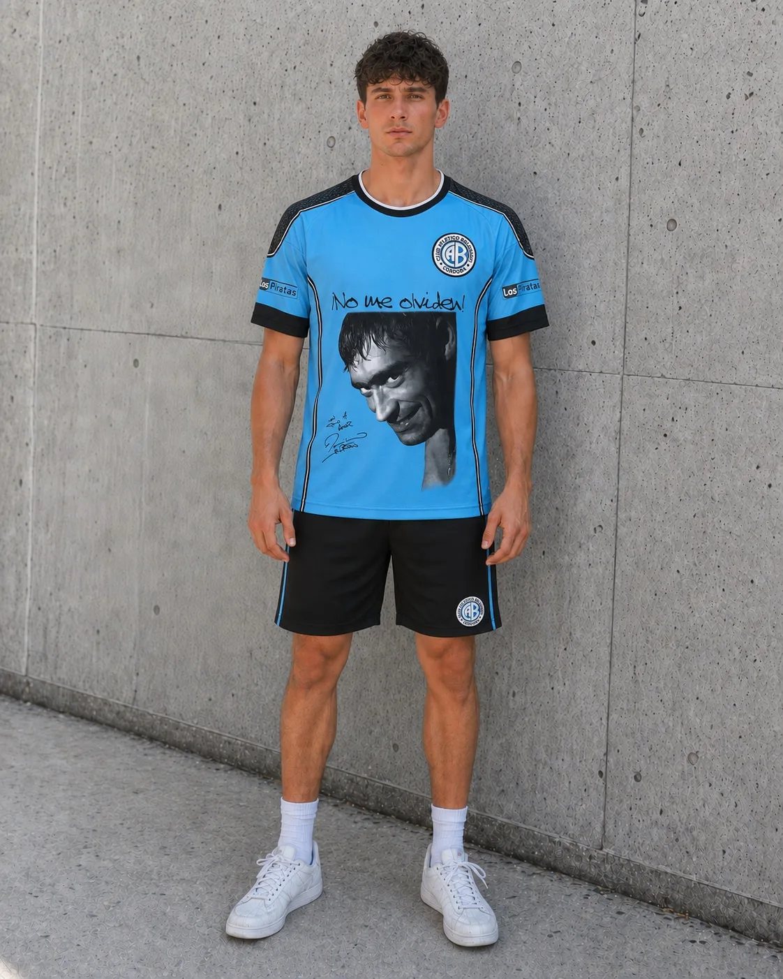 Camiseta Belgrano homenaje a Rodrigo 2001