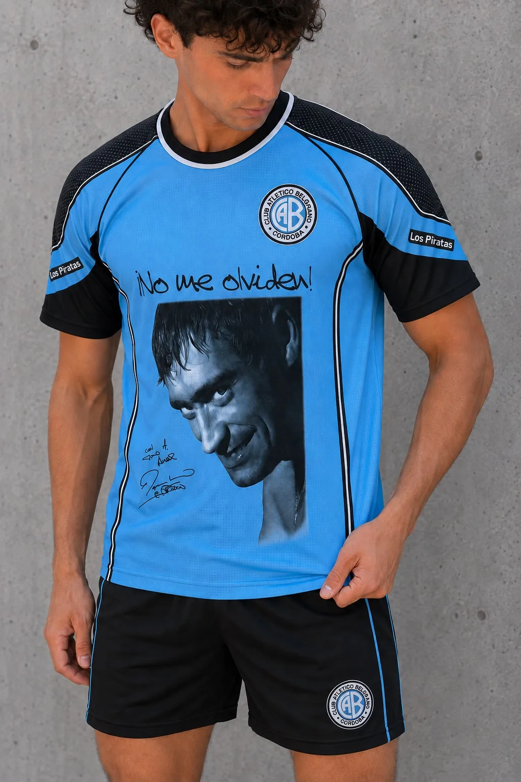 Camiseta Belgrano homenaje a Rodrigo 2001