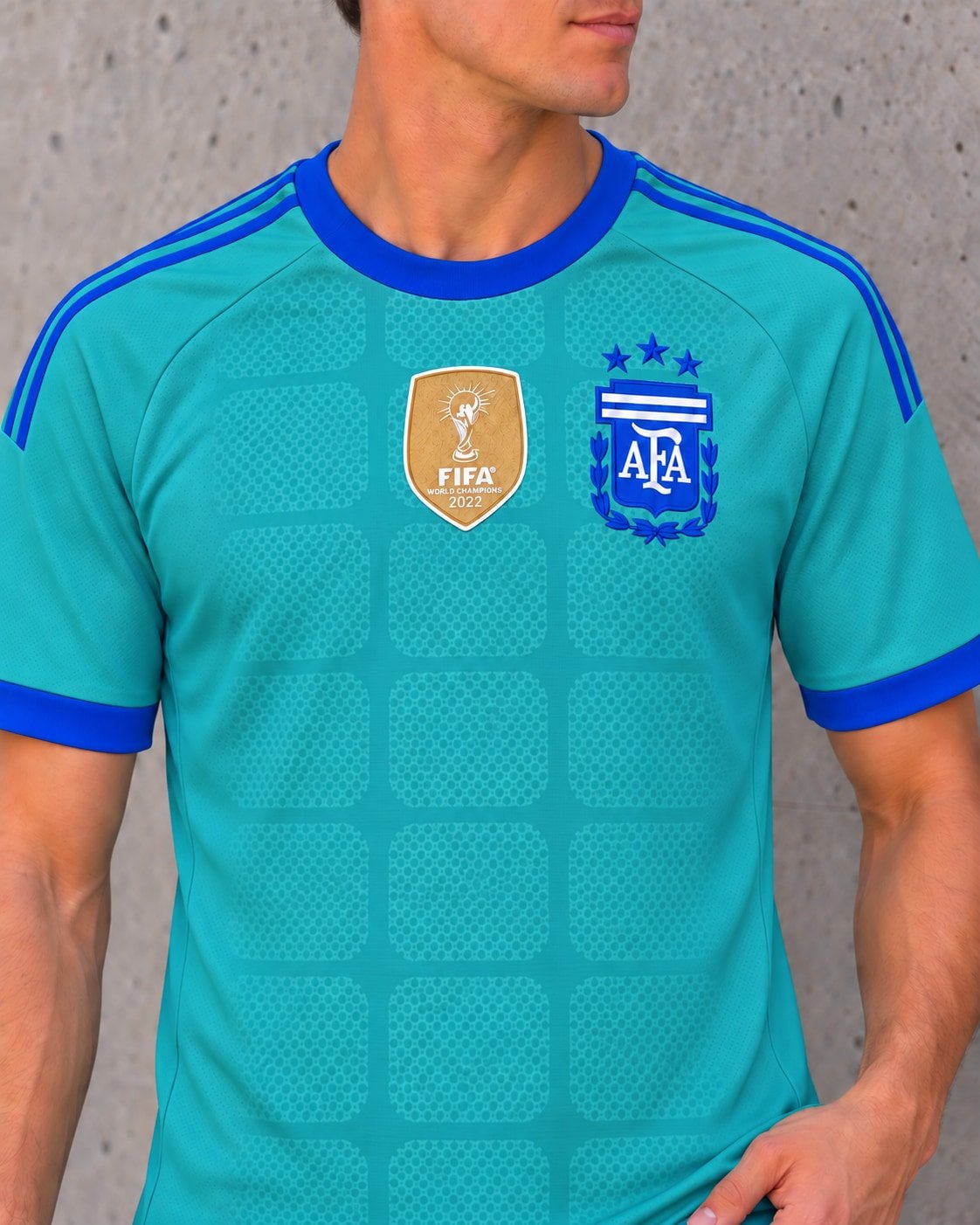 Argentina arquero 2026 PT 2 mockup detalle