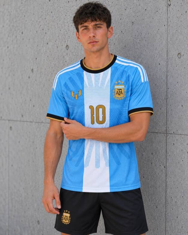 Camiseta Argentina Despedida de Messi RRFUT203