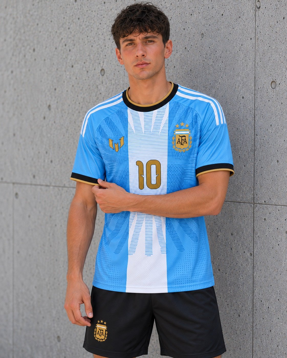 Camiseta Argentina Despedida de Messi RRFUT203