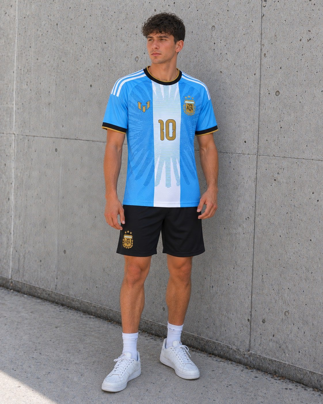 Camiseta Argentina Despedida de Messi RRFUT203