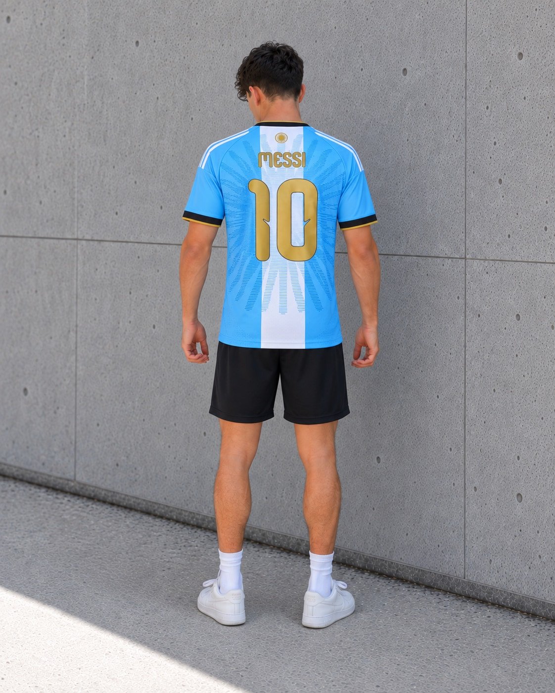 Camiseta Argentina Despedida de Messi RRFUT203