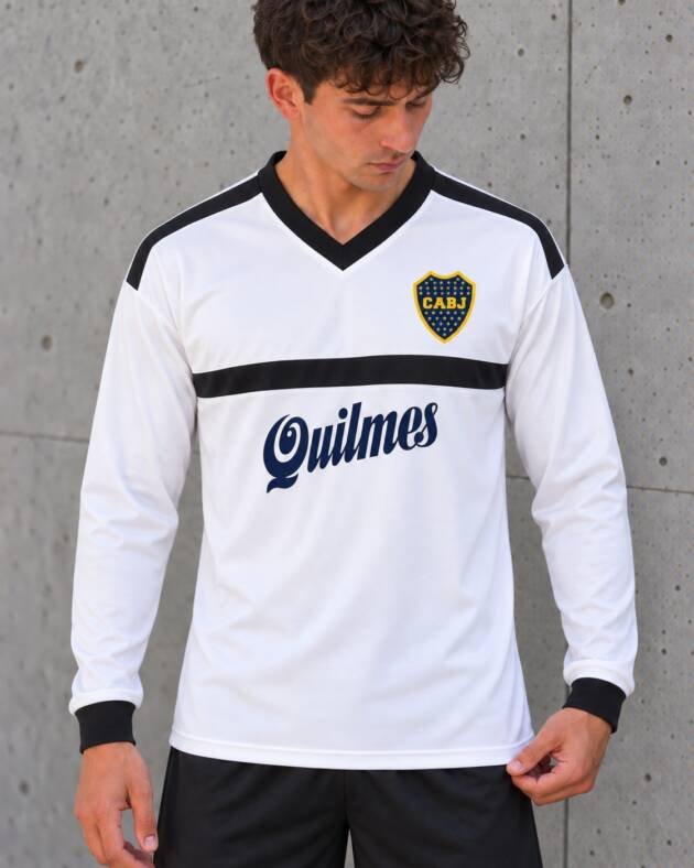 Boca arquero blanco BAV001 manga larga y corta