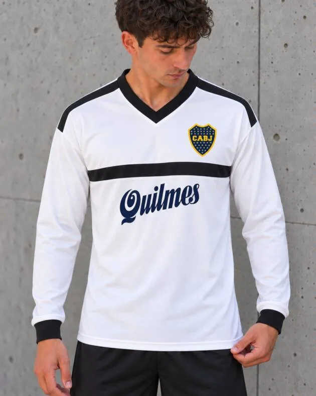 Boca arquero blanco BAV001 manga larga y corta