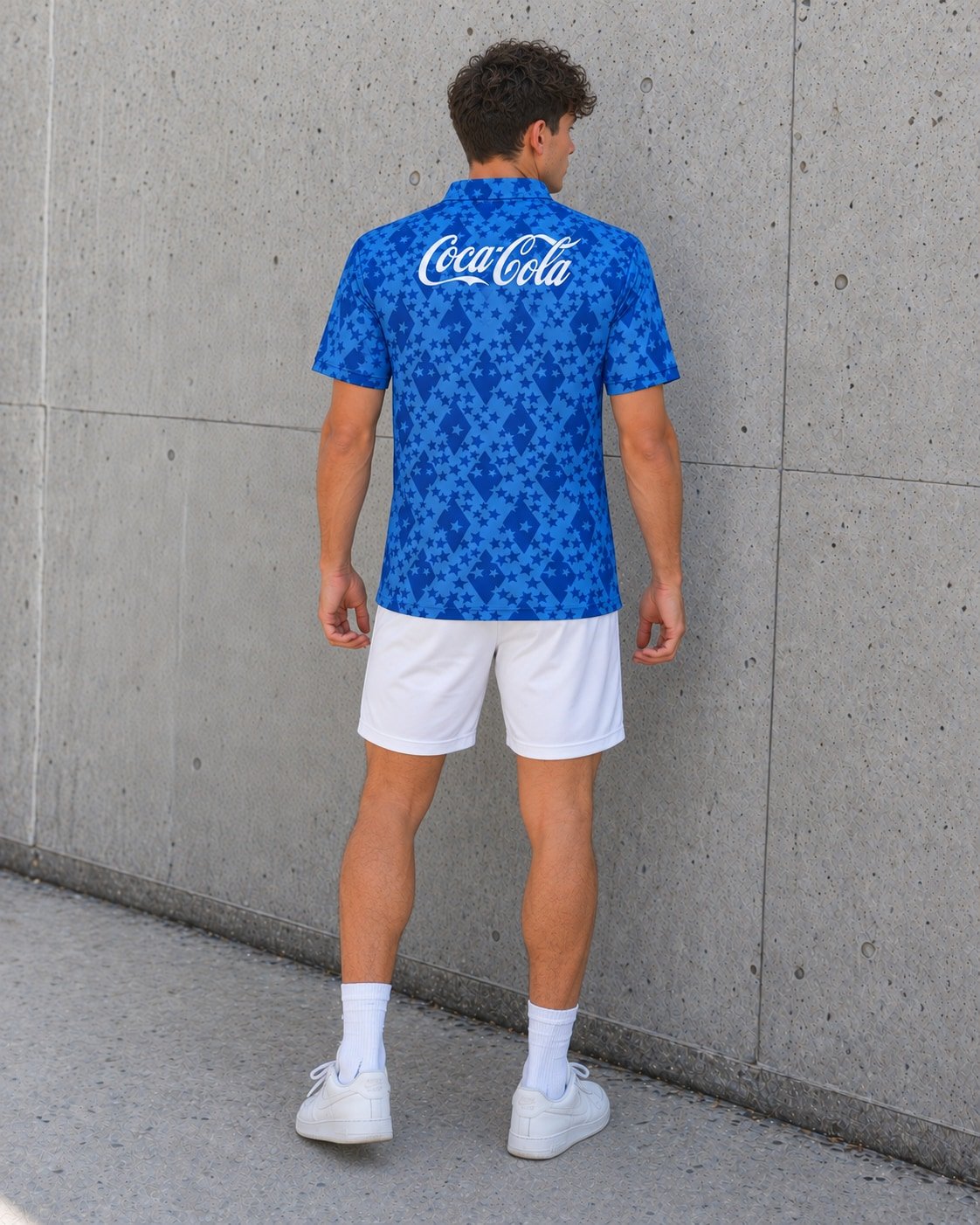 Camiseta chomba Cruzeiro 1993-94 — mockups y fotos reales