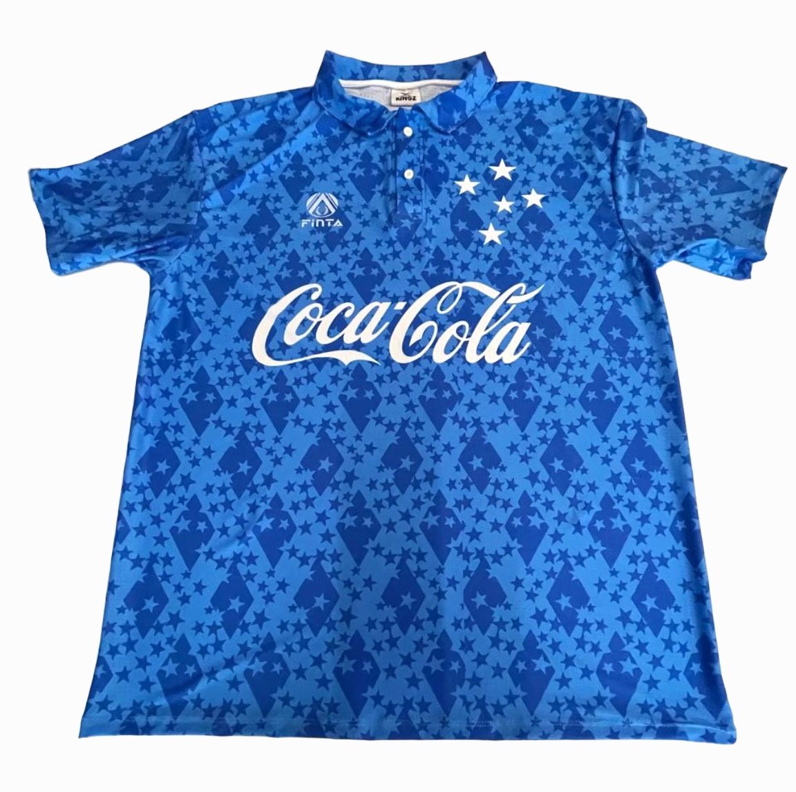 Camiseta chomba Cruzeiro 1993-94 — mockups y fotos reales