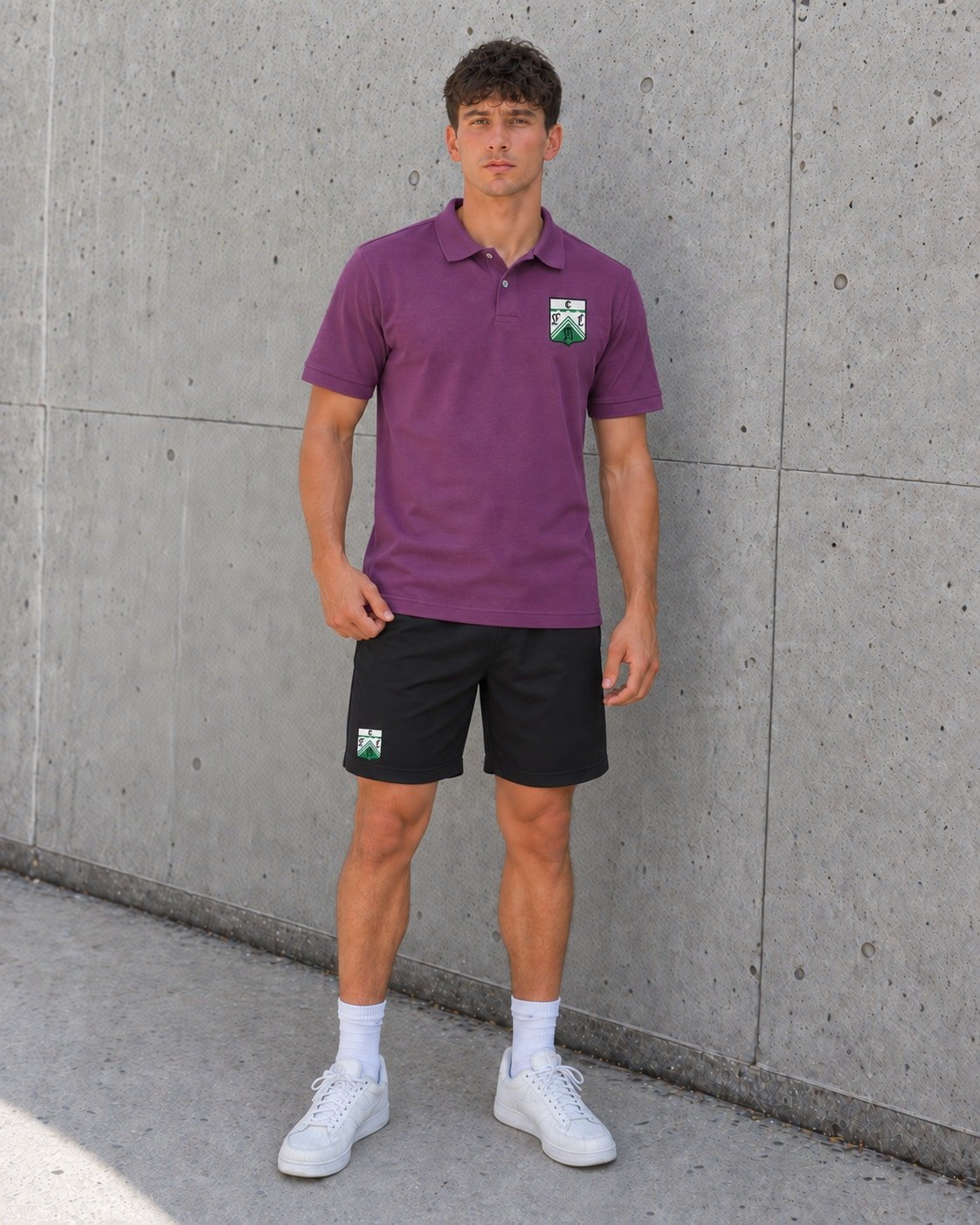 Remera chomba algodón Ferro — frente escudo corregido