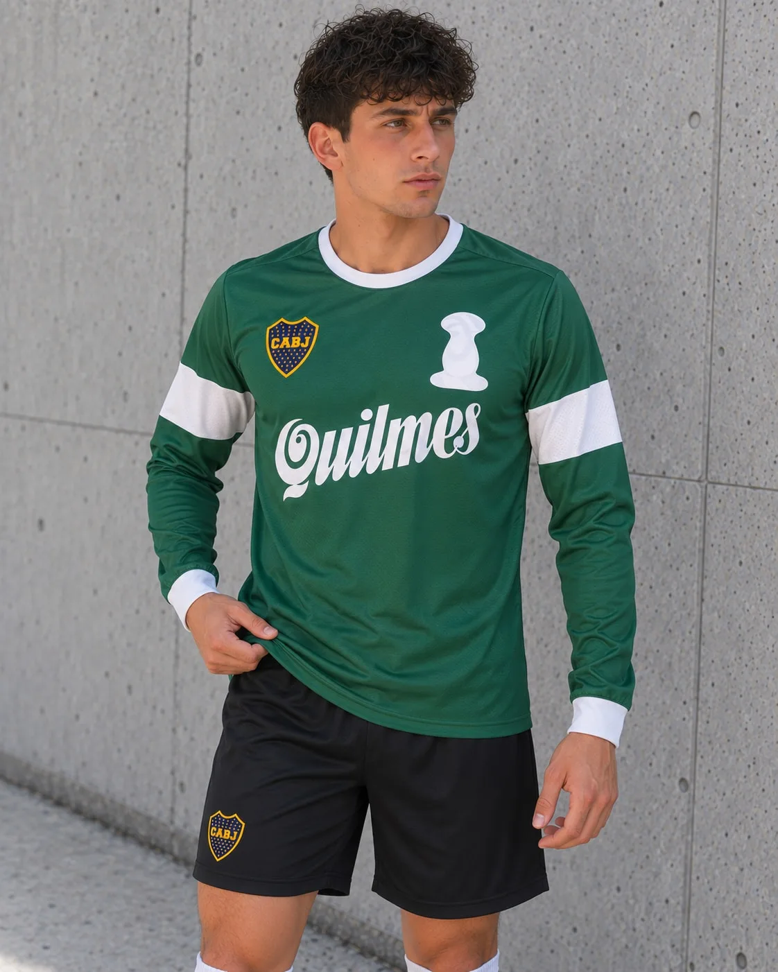 Camiseta de arquero Boca Juniors Navarro Montoya 1996 verde