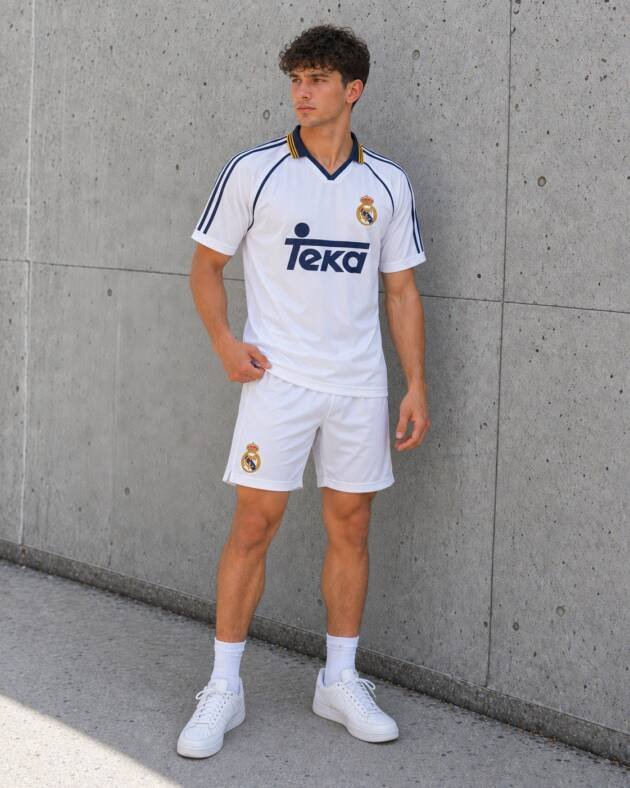 Real Madrid 1998-99 mockup frente