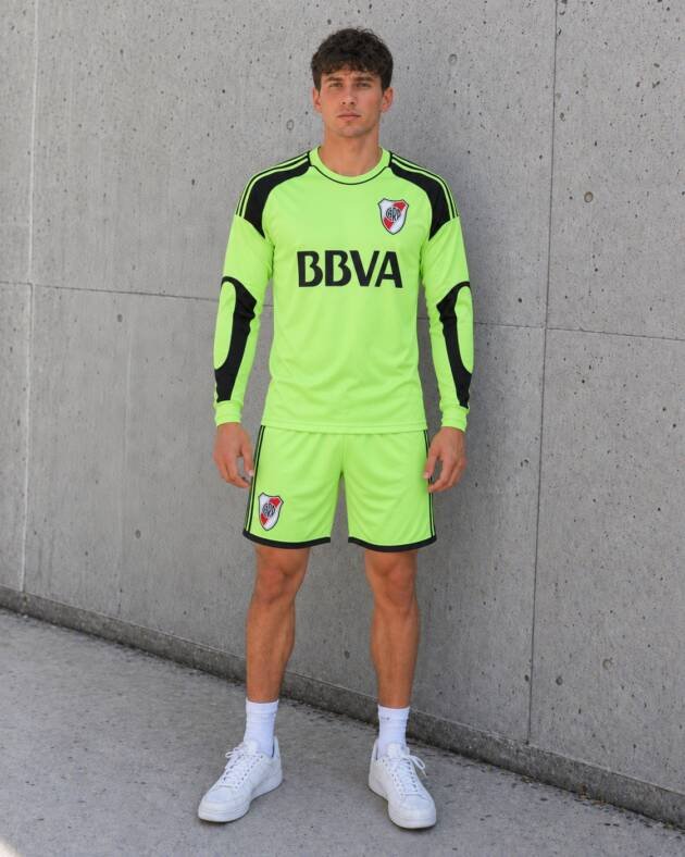 River Plate arquero Barovero 2014-2015 verde — frente